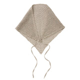 Fog Linen Linen Knit Scarf Natural
