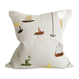 Fine Littel Day 'Sail With Me' Cushion - 48x48 cm