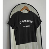 Le Bon Shoppe Darling Tee with Le Bon Crew Black