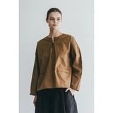 Fog Linen x Mii Thaii Akash Shirts Khaki Brown