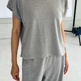 Le Bon Shoppe Balloon Jeanne Tee, Grey