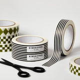 Kinshipped Large Paper Tape - Stripe