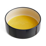 HAY Dog Bowl, Large - Yellow/Blue