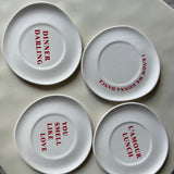 Sisi Ceramic Plate, L'amour Lunch was £18