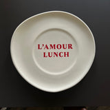 Sisi Ceramic Plate, L'amour Lunch was £18