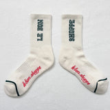 Le Bon Shoppe Preppy Socks - Canvas/Green