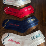 Le Bon Shoppe Preppy Socks - Red/Cream