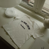 Le Bon Shoppe Darling Tee with Le Bon Crew white
