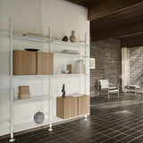 STRING Pira G2 Shelving Bundle - Wall Mounted A
