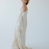 Arctic Fox 'The Reykjavik' Throw, Cream