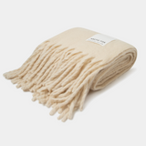 Arctic Fox 'The Reykjavik' Throw, Cream