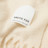 Arctic Fox 'The Reykjavik' Throw, Cream