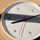 Hay Clock - White