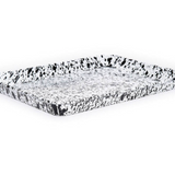 Crow Canyon 'Splatter' Large Rectangle / Jelly Roll Tray - Black