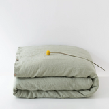 Linen Tales Linen Duvet Cover, Sage