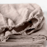 Linen Tales Linen Fitted Sheet, Portobello