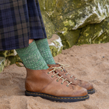 Rove Knitwear Chunky Wool Boot Socks - Marbled Green