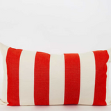 Afro Art Fifi Pillow - Red/Off White, 50x90cm was £115
