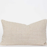 Afro Art Simon Cushion - Brown/Off White, 30x50cm was £45