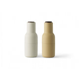 Audo Bottle Grinders Barley & Beige Walnut Top, Set of 2