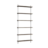 Moebe Wall Shelving WS.200.1 Dark Oak