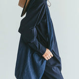 Fog Linen x Mii Thaii Cotton Saachi Bag - Denim
