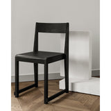 FRAMA Chair 01 Ash Black Wood