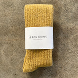 Le Bon Shoppe Arctic Socks Mustard