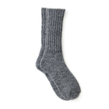 Fog Linen Mohair Socks - Grey