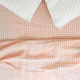 Linge Particulier Cushion Cover, 50 x 50cm - Copper Gingham was £38