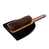 Iris Hantverk Black Dustpan and Brush Set