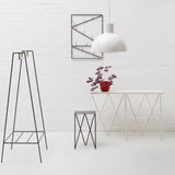 Giraffe steel console table in paper white was £675 - Tea and Kate