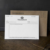 Telegrams box of 6 British Utilitarian Postcards was £18