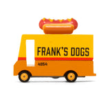 Candyvan - Hot Dog Van - Wooden Diecast Toy Car Candylab