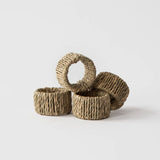 Tell Me More Nori Napkin Holder Set of 4 - Natural