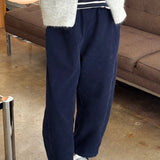 Le Bon Shoppe Corduroy Arc Pants Navy