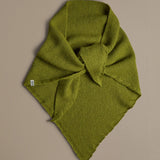 Rove Knitwear Triangle Scarf Matcha Green