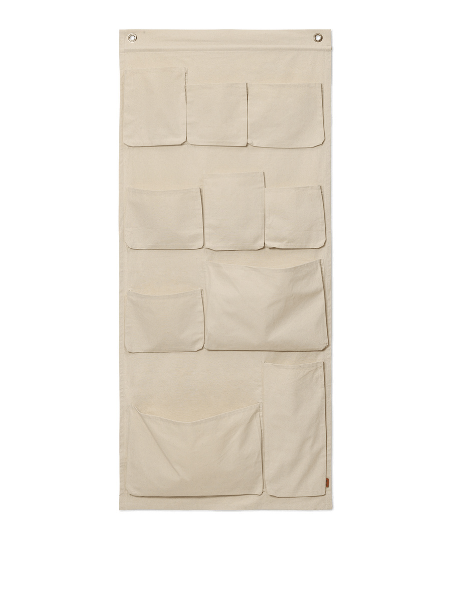 Canvas XL Wall Pockets - Off-white