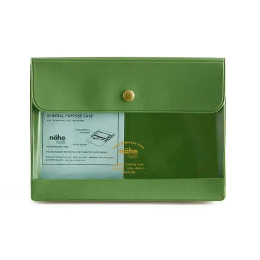Hightide Nahe General Purpose Case [A6] Green - Tea and Kate