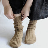 Nishiguchi Kutsushita NK0602 Silk Cotton Ribbed Socks