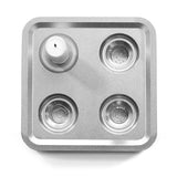 Born in Sweden Candleholder Four Candles Square - Tea and Kate