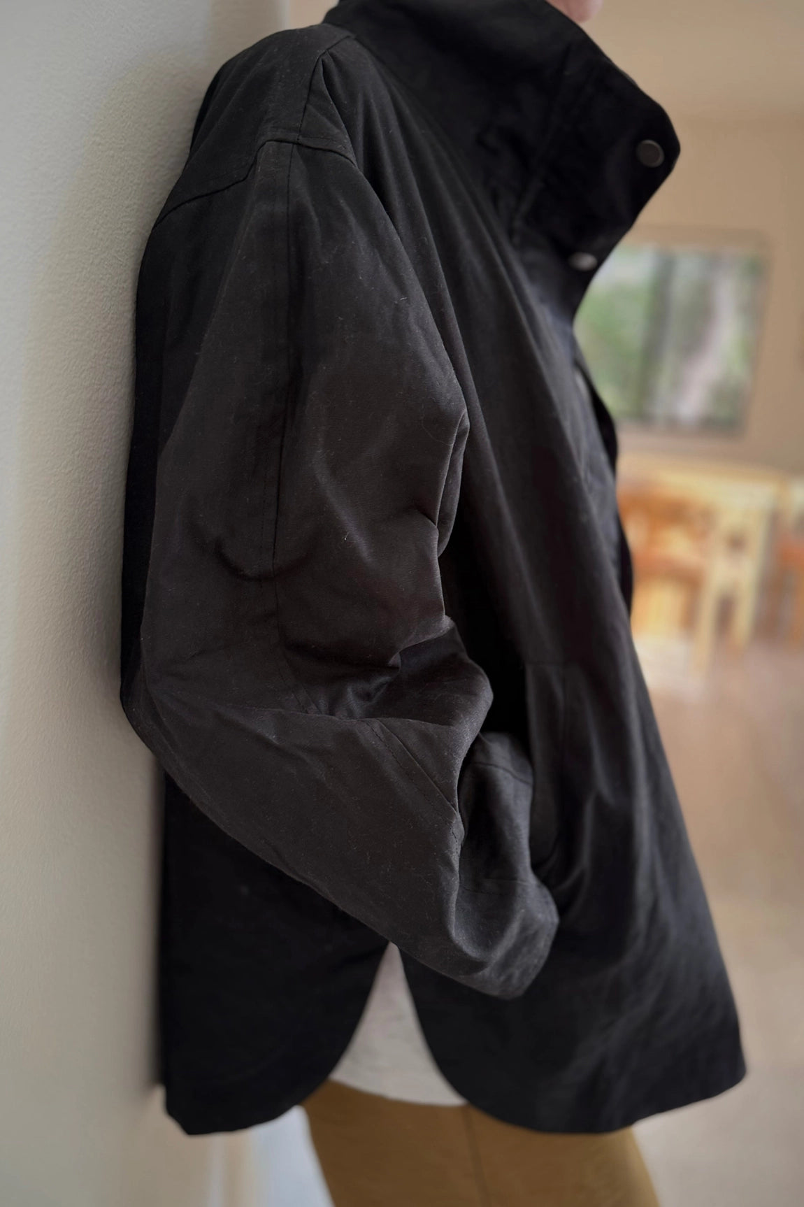 Le Bon Shoppe Blair Waxed Cotton Jacket - Tea and Kate