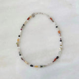 Sea + Pattern Palette necklace