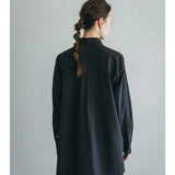 Fog Linen x Mii Thaii Devika Shitrs Chacoal Grey