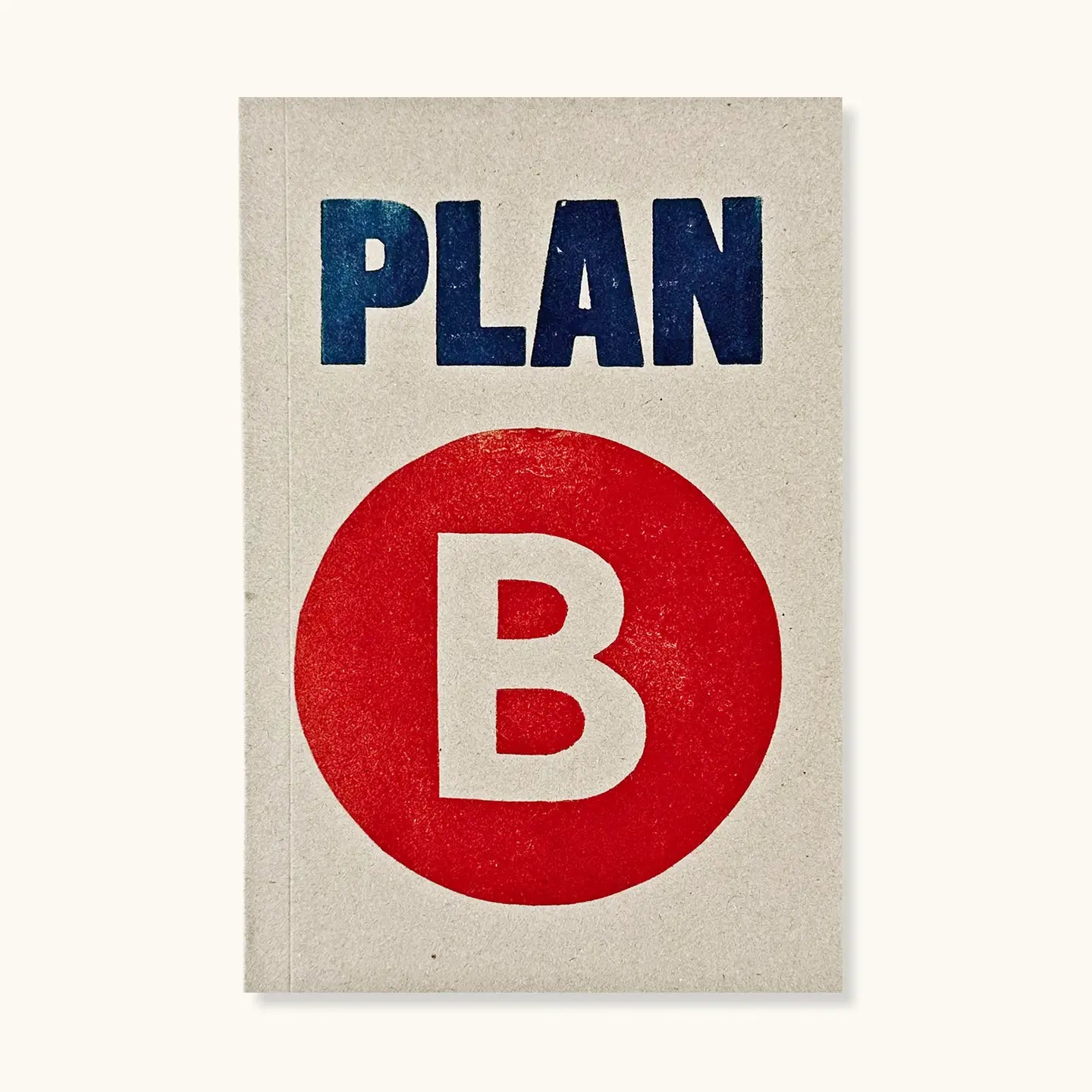 Sukie Plan B Typography Notebook with Lined Pages - Tea and Kate