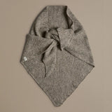 Rove Knitwear Triangle Scarf Mushroom Marl