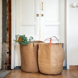 Mifuko Kiondo Floor Basket, Brown with Handles XL was £162
