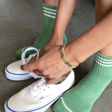 Le Bon Shoppe Girlfriend Socks Avocado - Tea and Kate