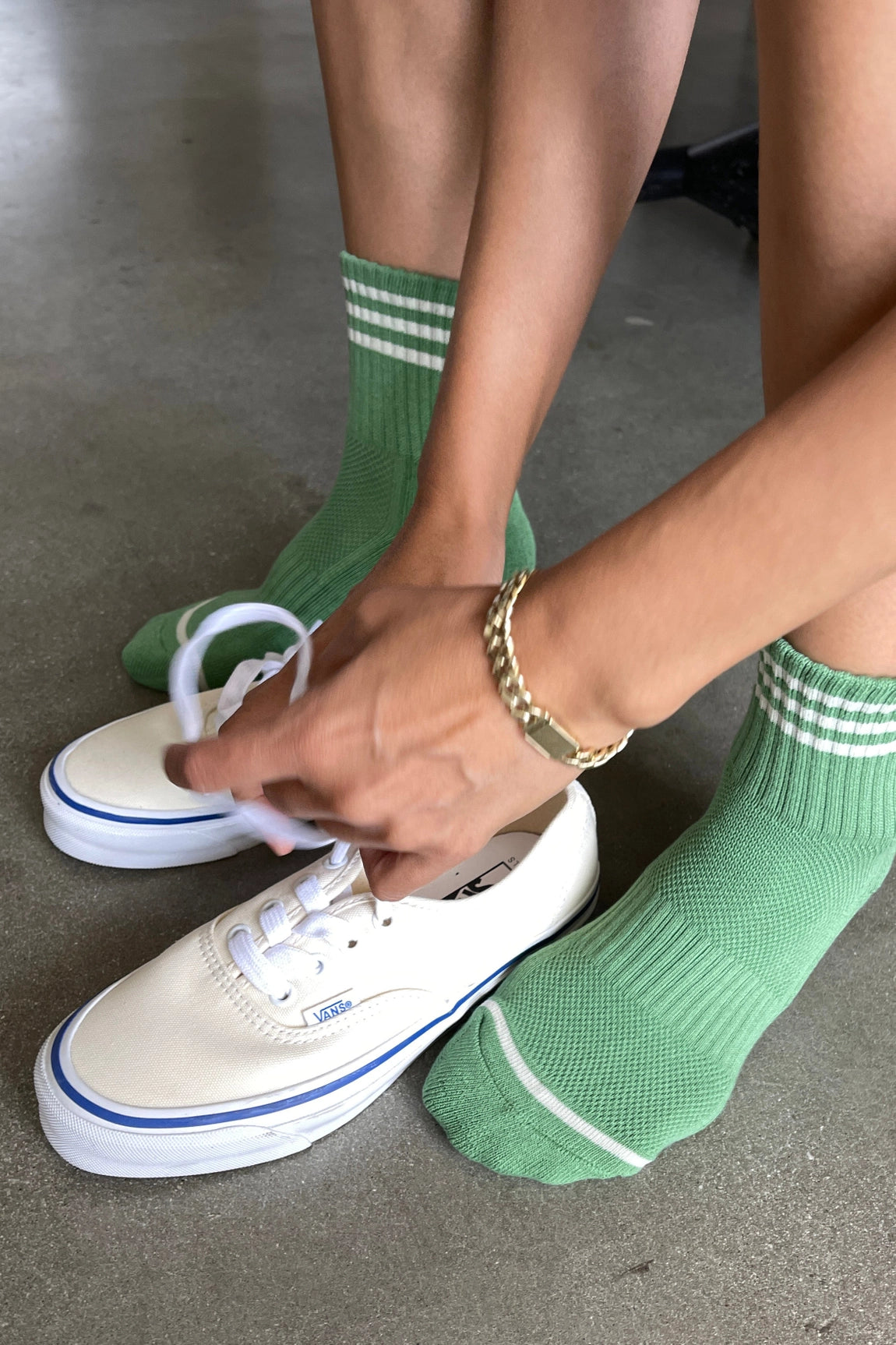 Le Bon Shoppe Girlfriend Socks Avocado - Tea and Kate