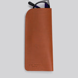 Mimi Berry England Glasses Case - Textured Tan